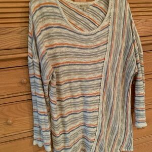 Democracy Multicolor Striped Sweater